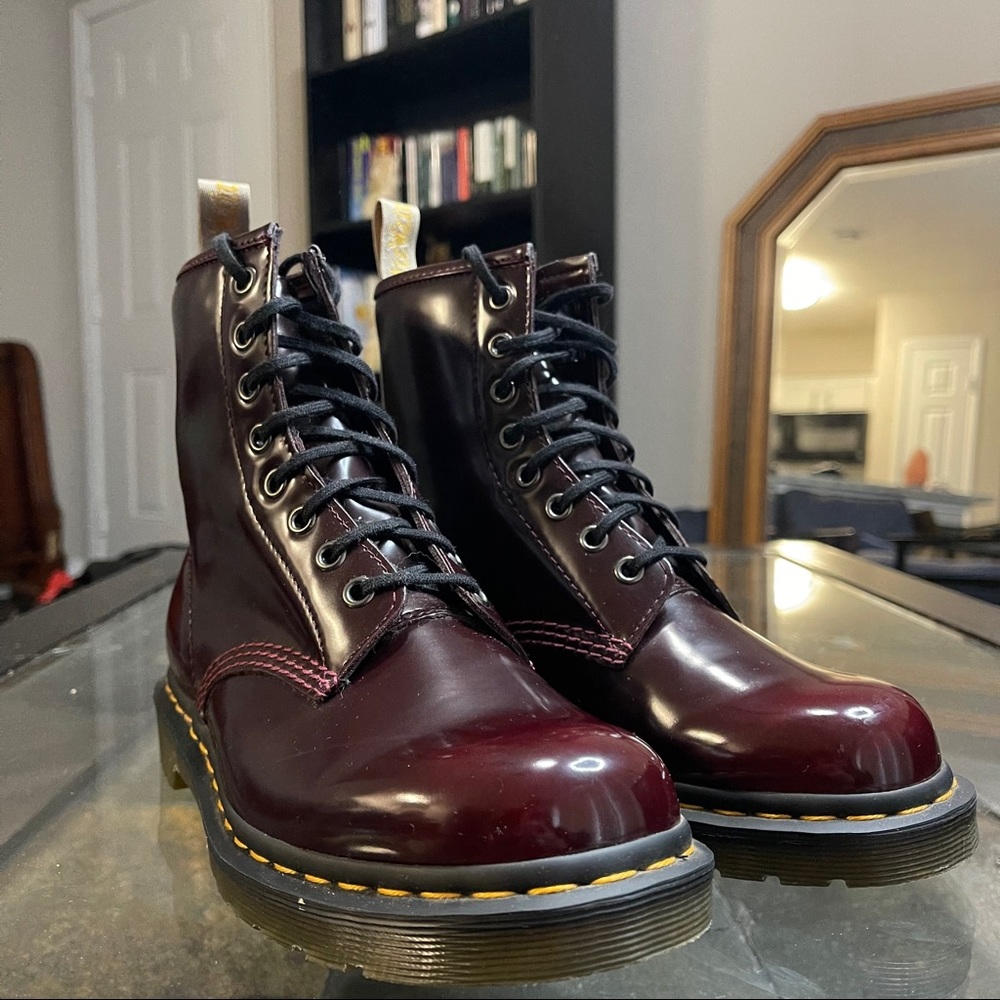 Vegan 1460 lace-up boots